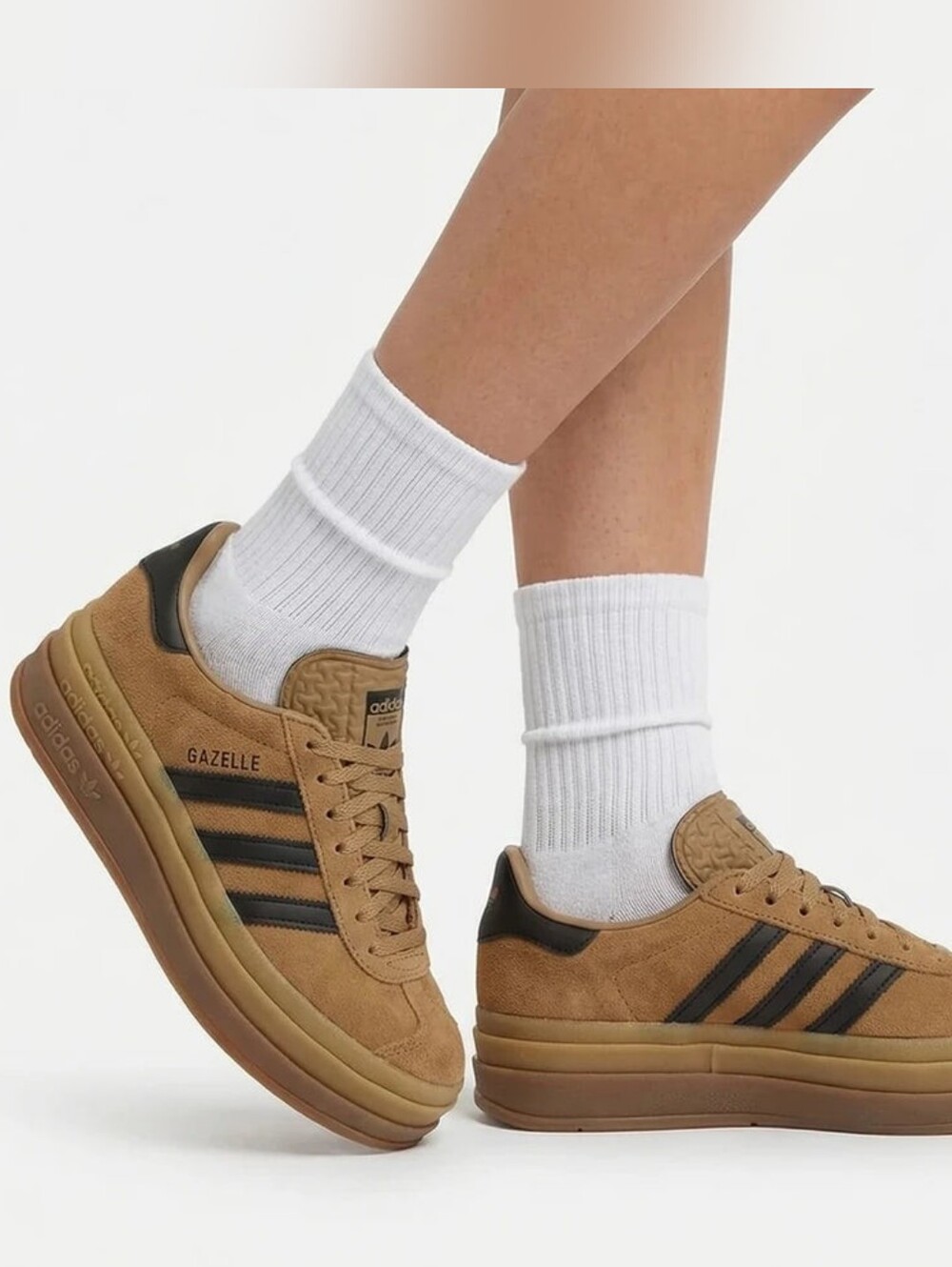 Women's Adidas Originals Gazelle Bold Casual Shoes Size 7.5